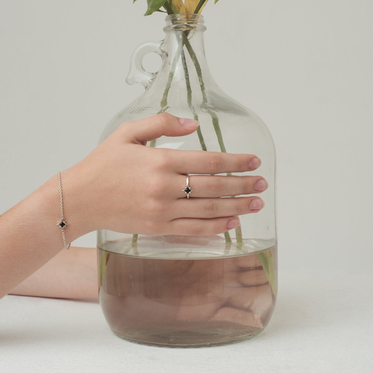 Браслет и кольцо STARDUST