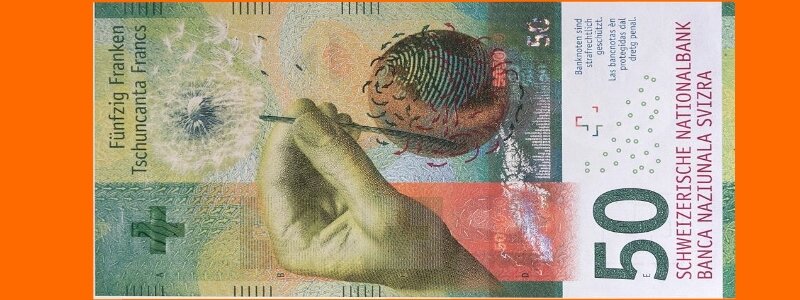 Швейцарский франк номиналом 50 франков