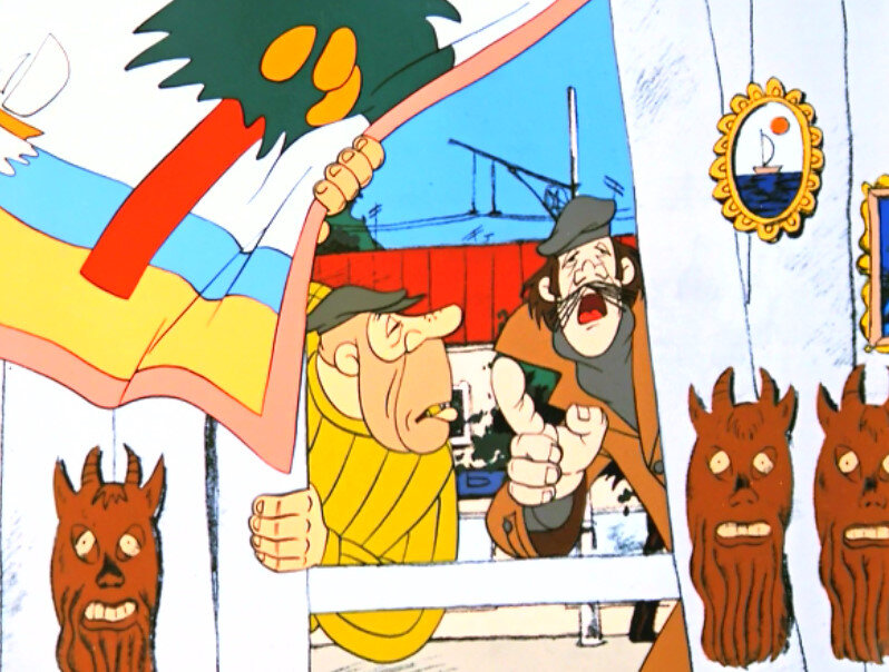 Кадр из мультфильма "Приключения Васи Куролесова" 