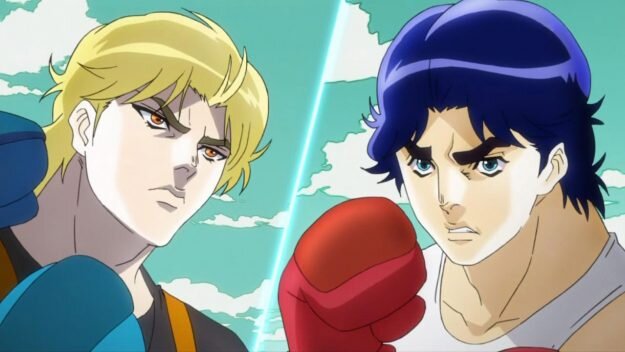 Дио Брандо и Джозеф Джостар из экранизации JoJo Phantom Blood.
