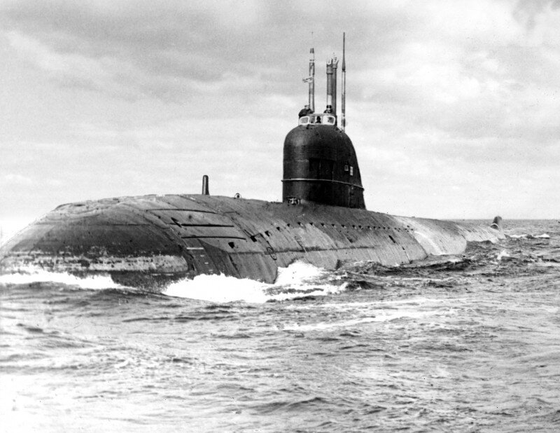 К-8 в походе.