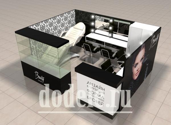 Броу-бар открытого типа. Высота не превышает 1600 мм. Автор проекта ООО Додель.