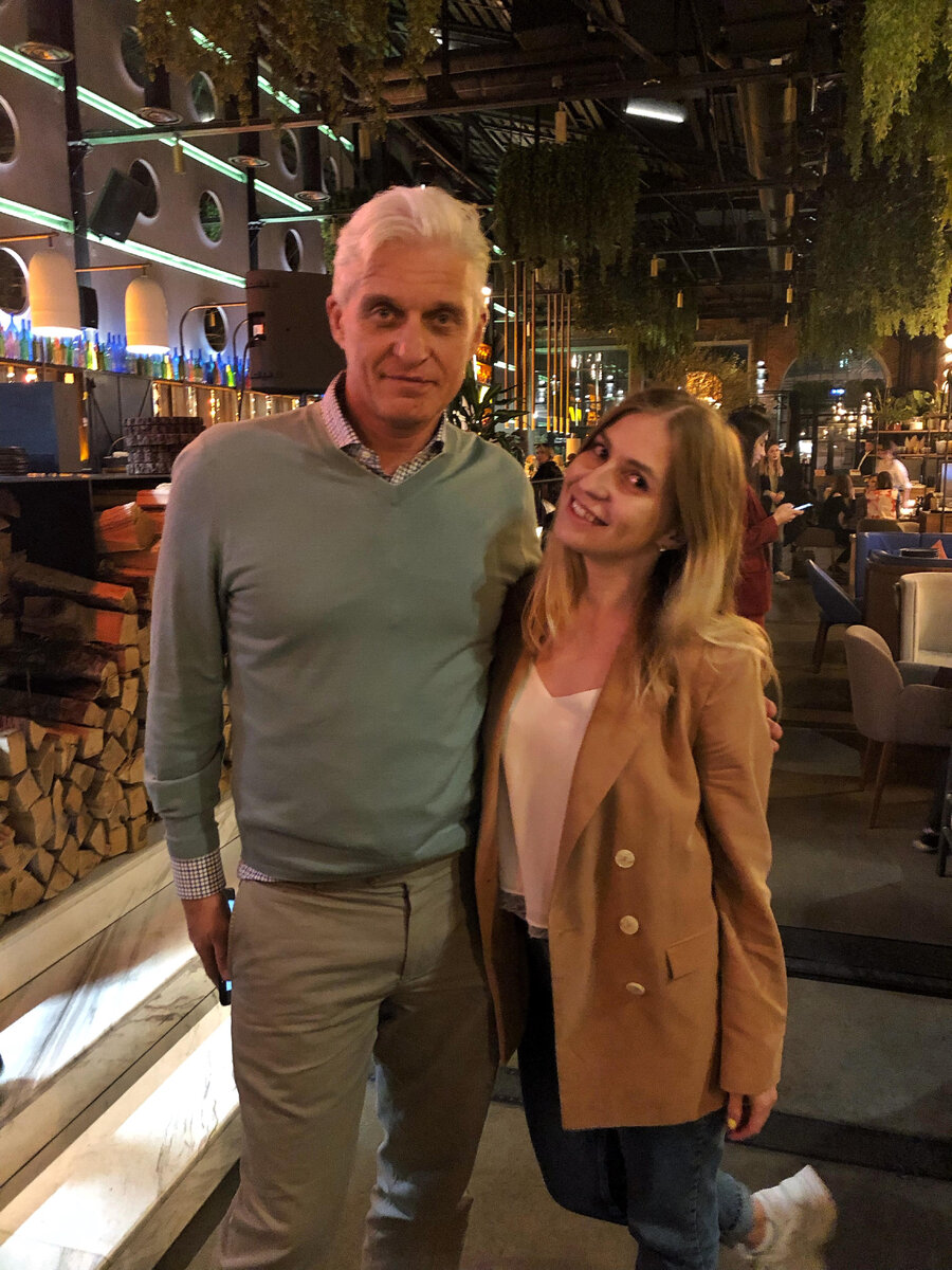 Фото с Олегом Тиньковым