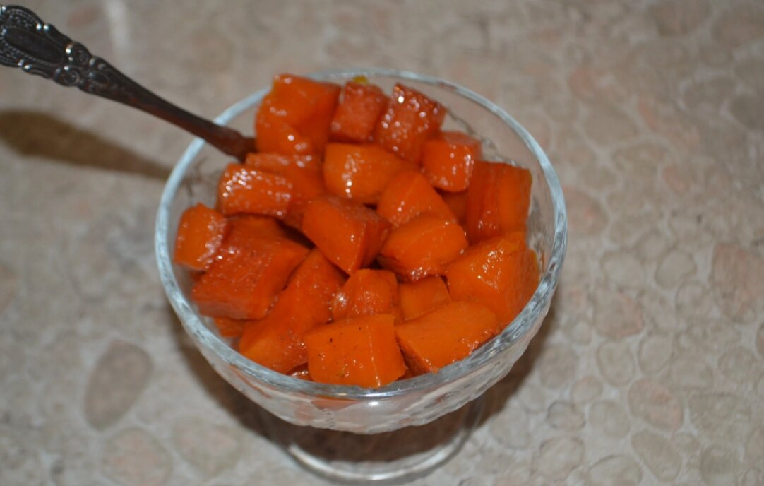 Десерт из тыквы