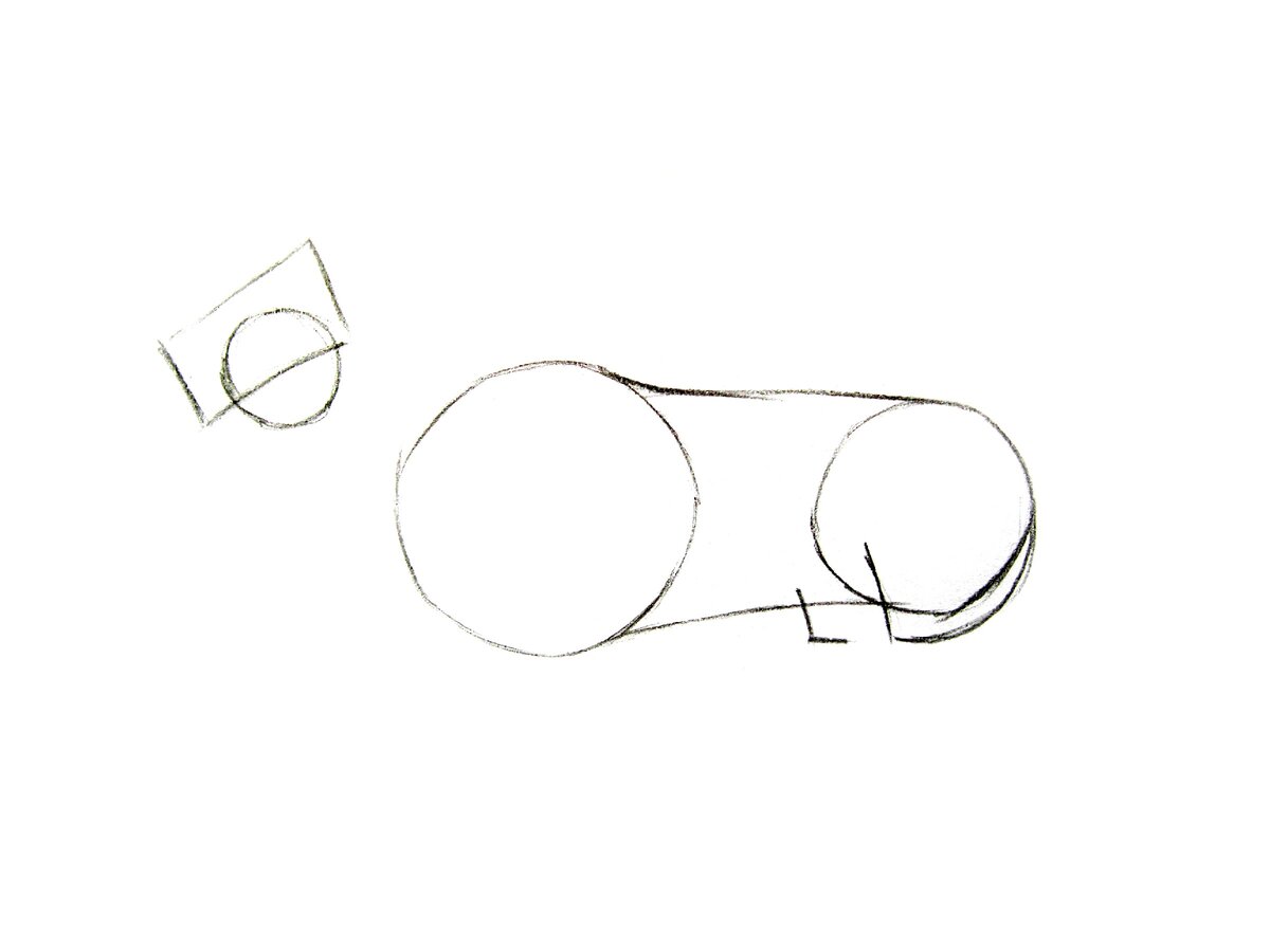 Как нарисовать слона карандашами поэтапно
