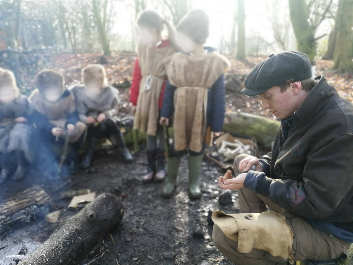 Эндрю Лэнгли и будущие магистры (другие, не те, о которых речь в статье). Фото: University of York.