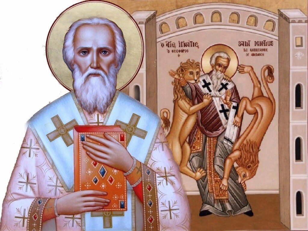 Икона Святого Игнатия Богоносца