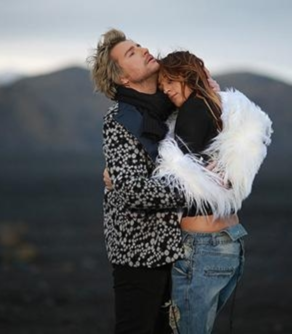 Николай Басков и Софи Кальчева, кадр из клипа