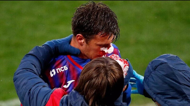 Скриншот с матча