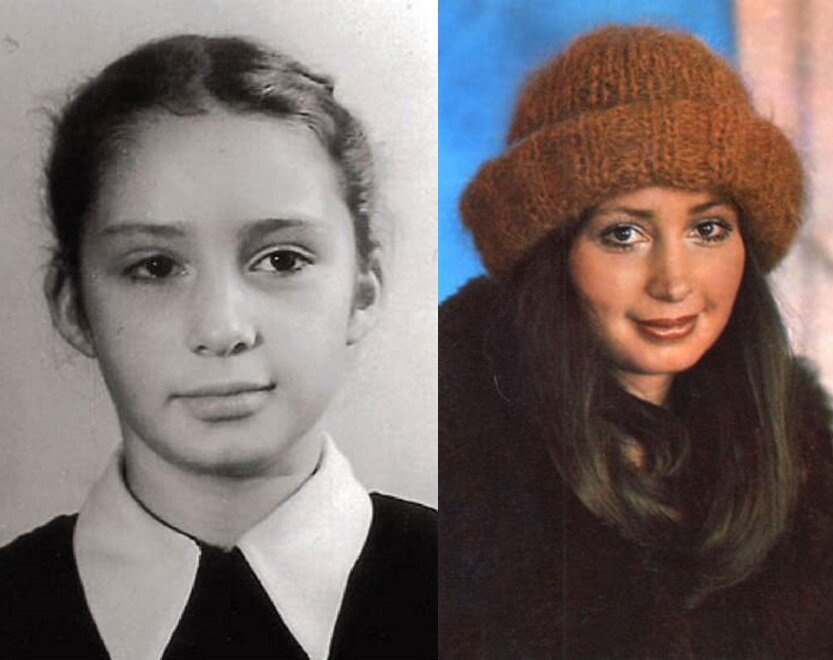 Татьяна Васильева в детстве и молодости