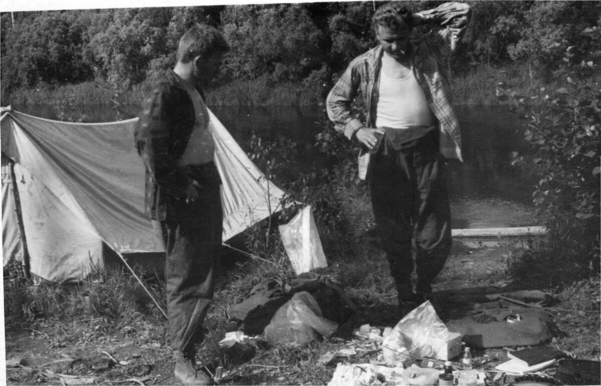 В походе. 1972 год.