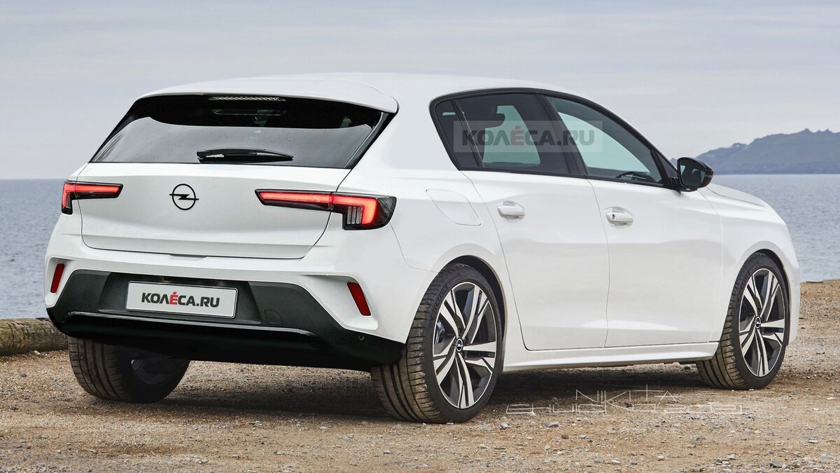 Opel Astra L (2021): рендеринг на основе новых изображений