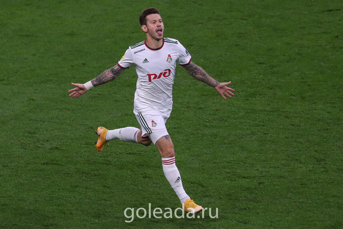 Федор Смолов/фото Артур Стабулниекс, Goleada.ru