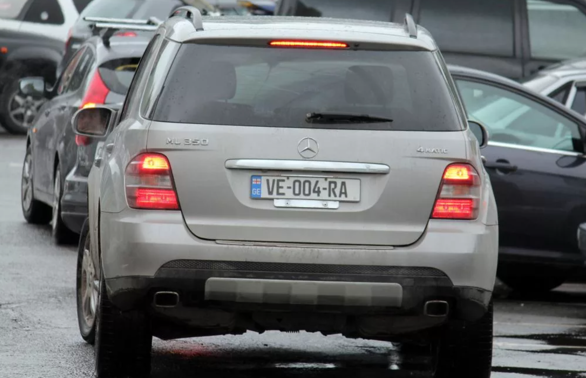 № 38 - Грузинские номера =) - Audi A6 (C5), 2,7 л, 2000 года налоги и пошлины DR