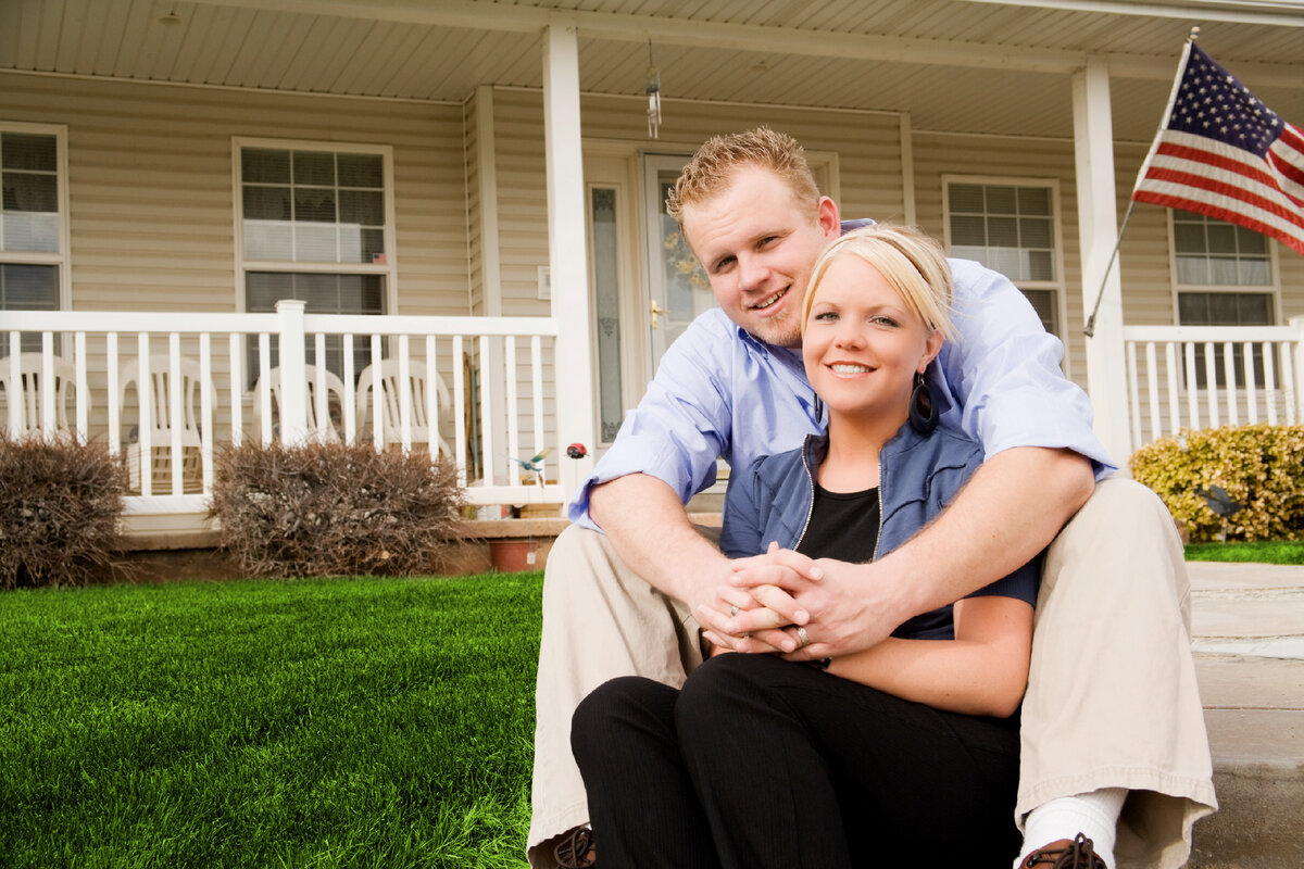 American couple