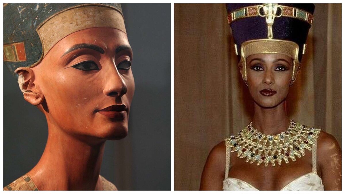 Бюст Нефертити, древнеегипетское искусство/«Remember the Time», Майкл Джексон