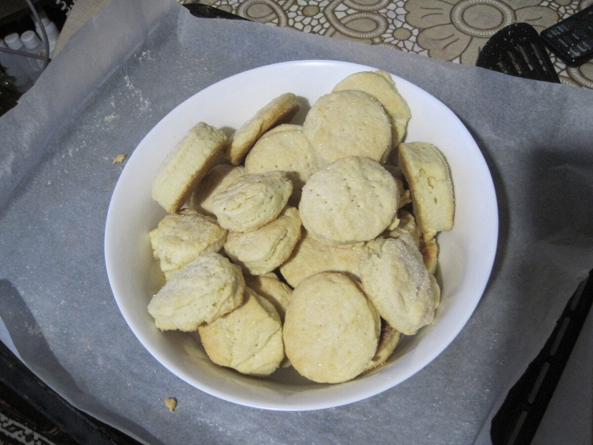 Готовые коржики. Фото автора oldp0var.