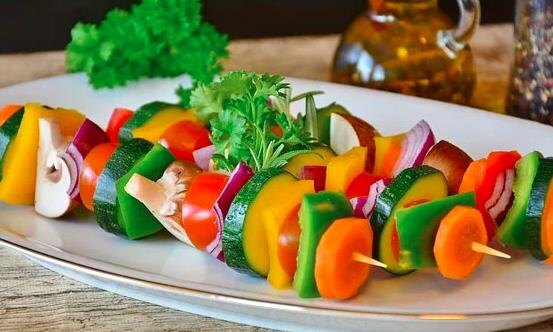 Овощной шашлык