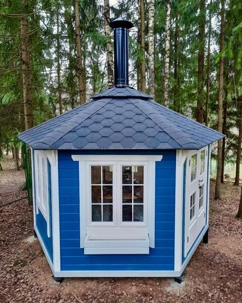 Маленький домик на 12 к.в. выглядит вот так