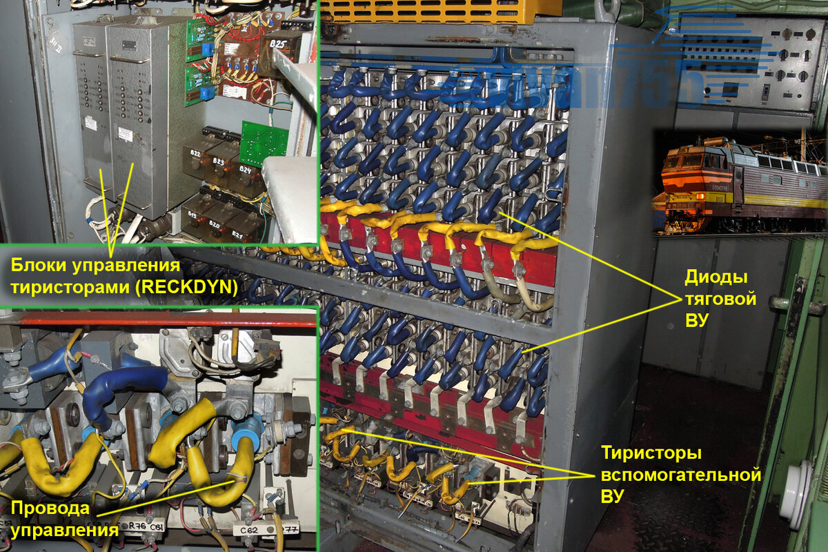 ТЭД-20. Зловещий тихий шелест — это заявили о себе тиристоры... | Vivan755  — авиация, ЖД, техника | Дзен