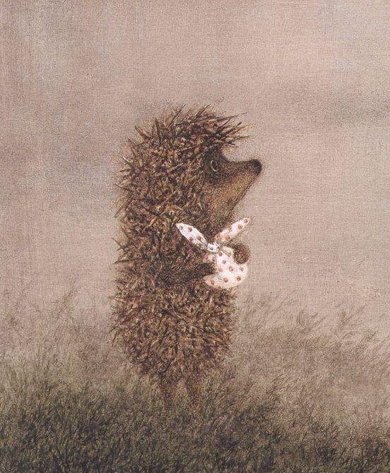 Кадр из мультфильма "Ежик в тумане", режиссер Юрий Норштейн