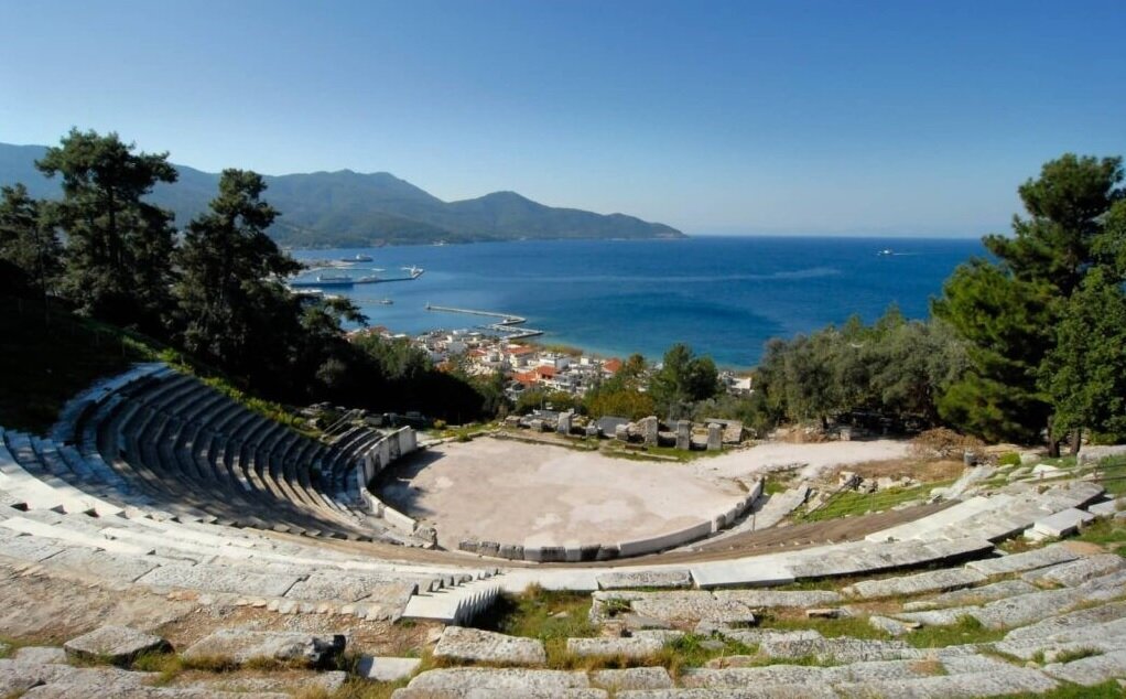 Остров Фасос. Античный театр.