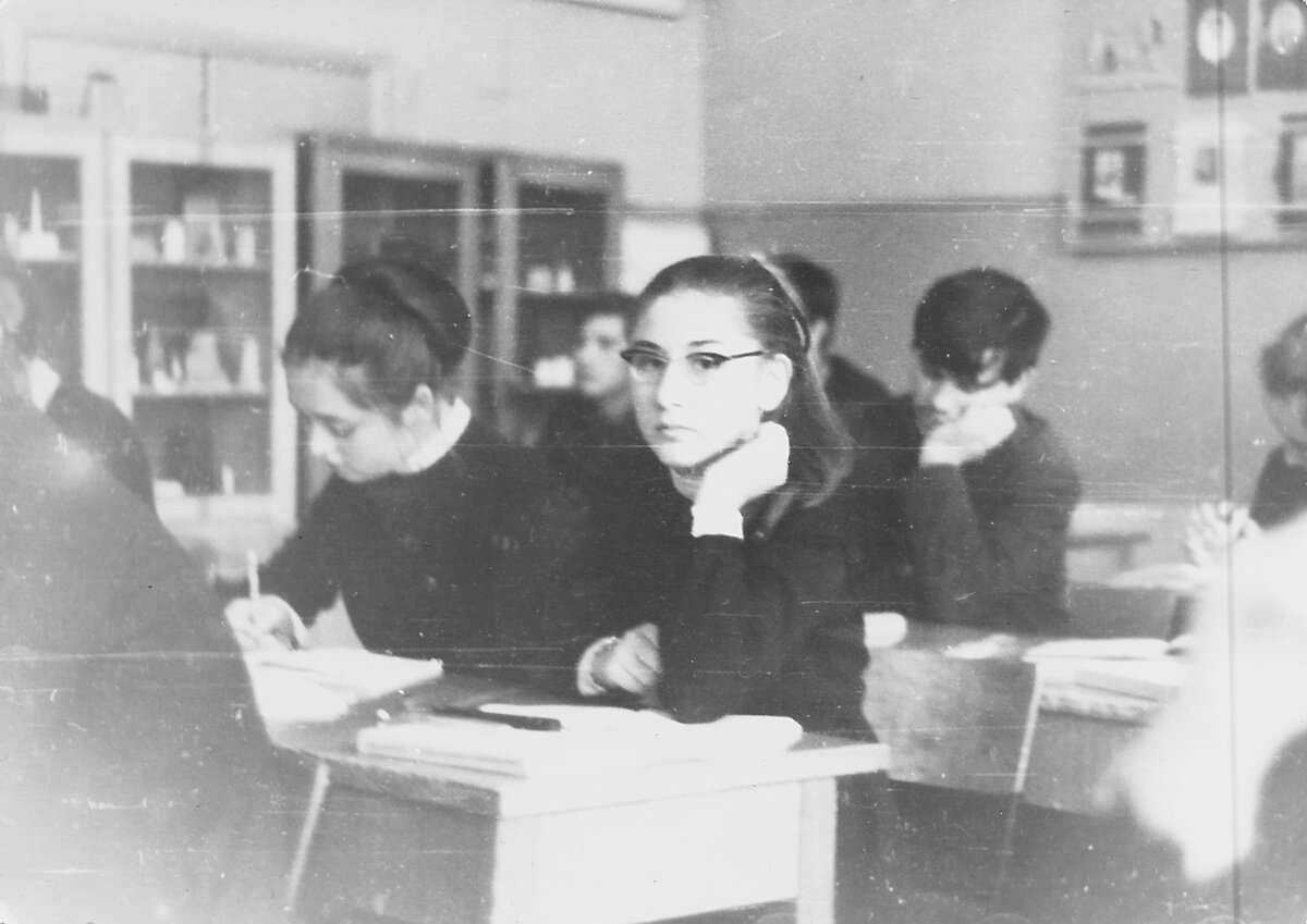 Урок в советской школе. Фото: meshok.net