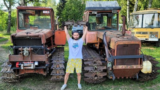 Купили редкий трактор ДТ75 Болотник! Зачем он нам? | Combat Crew | Дзен