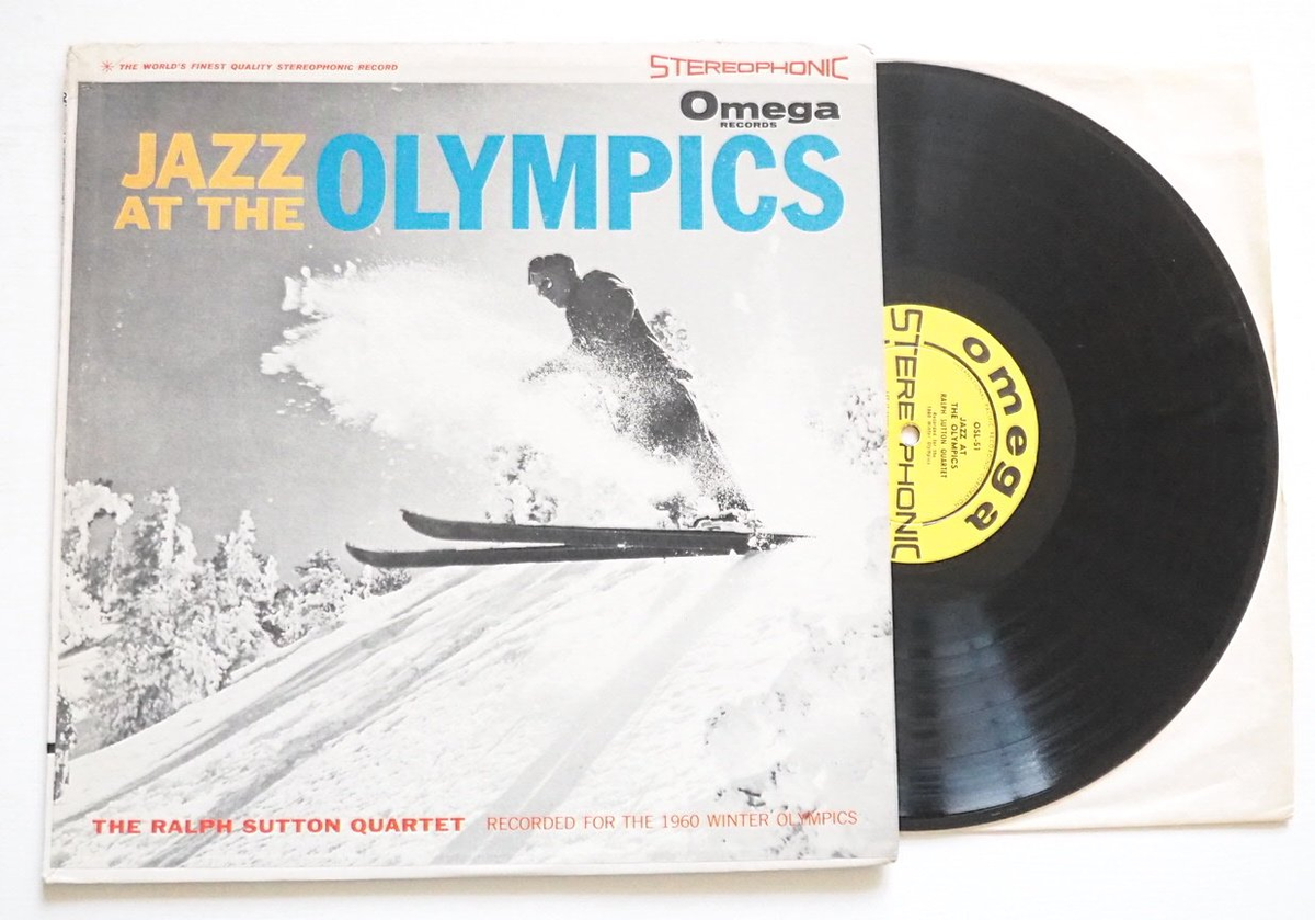 Альбом квартета Ральфа Саттона 'Jazz At The Olympics', выпущенный лейблом Omega в 1960 году