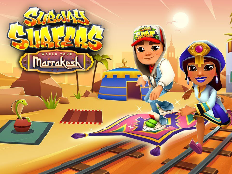 Игра "Сабвей Серф: Марракеш"