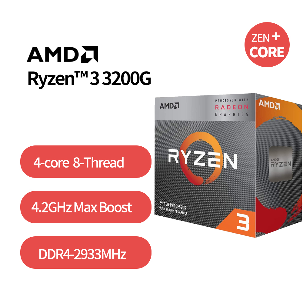 AMD Ryzen 3 3200G Box