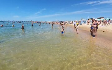 Море в витязево в июле отзывы