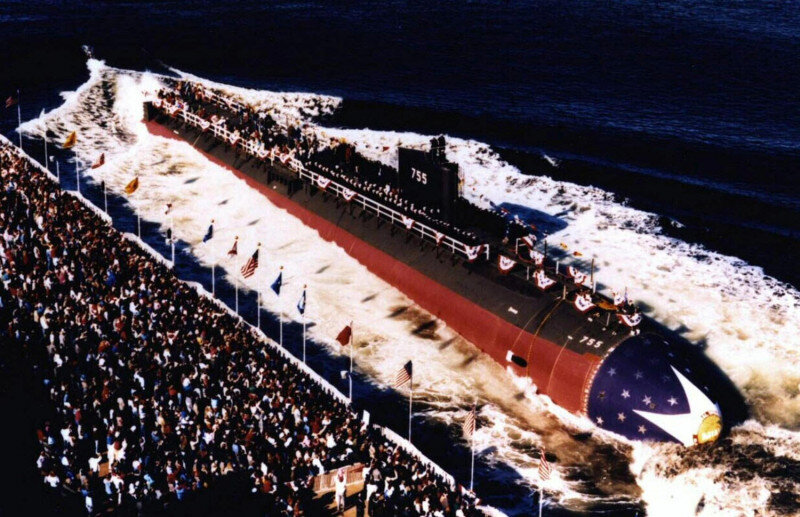Атомная подводная лодка «Майами», 1988 год. Источник: navsource.org