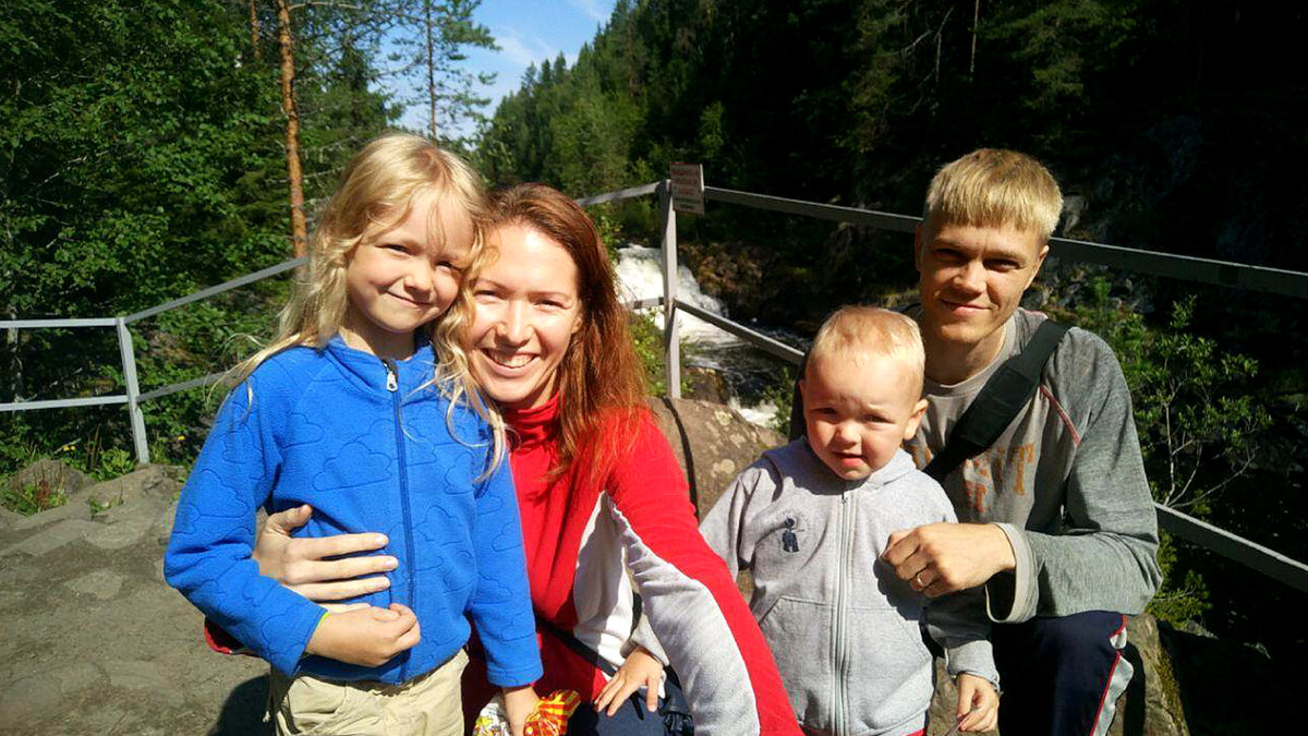 Водопад Кивач, август 2019 года