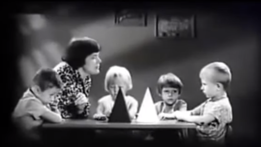 Кадр из научно популярного фильма "Я и другие" реж. Феликсо Соболев