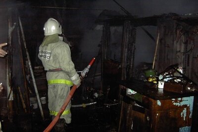    Тушение пожара в нежилом здании в городском округе Черноголовка © Сайт Главного управления МЧС России по Московской области