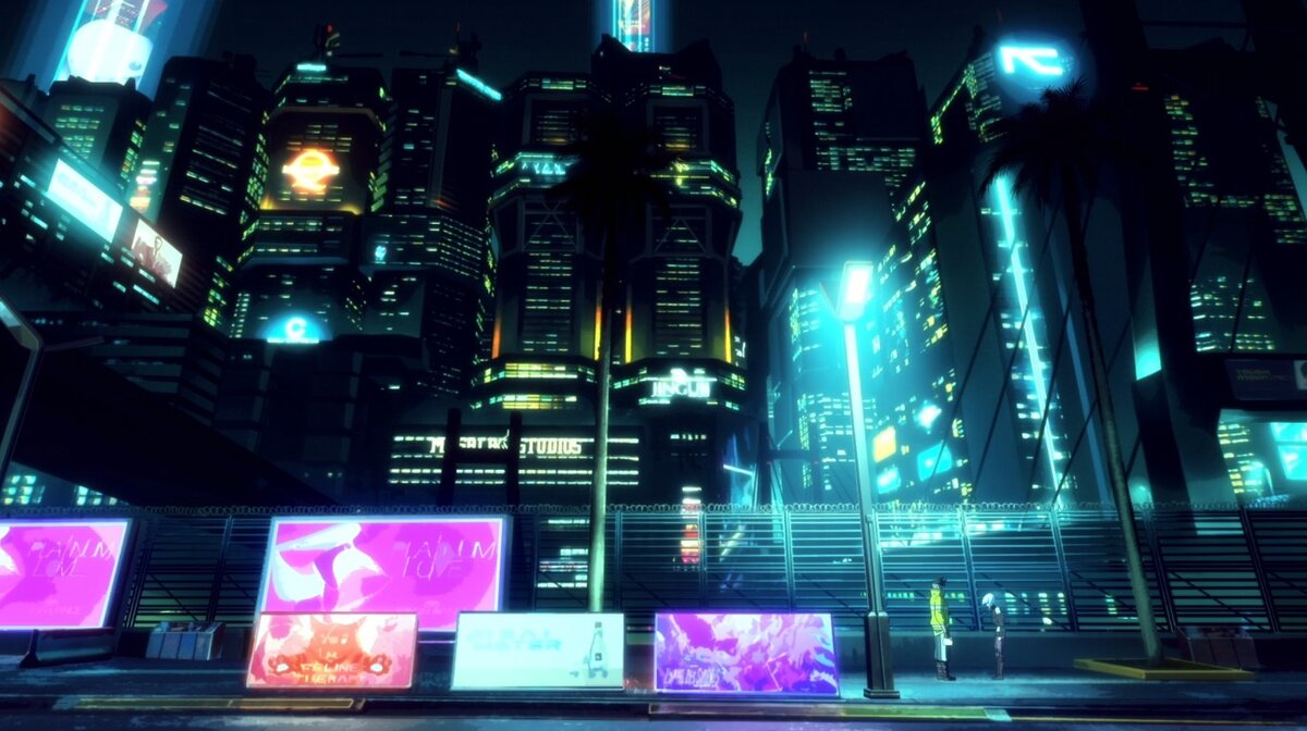 может показаться, что в анимехе много статичных кадров-заглушек, но они тут тоже атмосферы добавляют изрядно