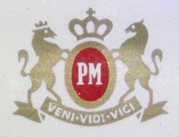 Логотип Philip Morris , из пачки сигарет Marlboro .