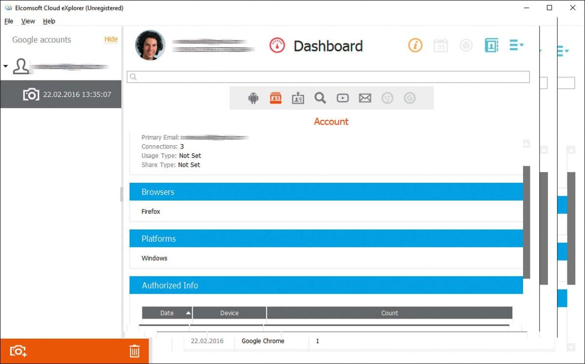 Утилита от Elcomsoft позволяет проверить, с каких версий браузера и Windows вы пользуетесь Google
