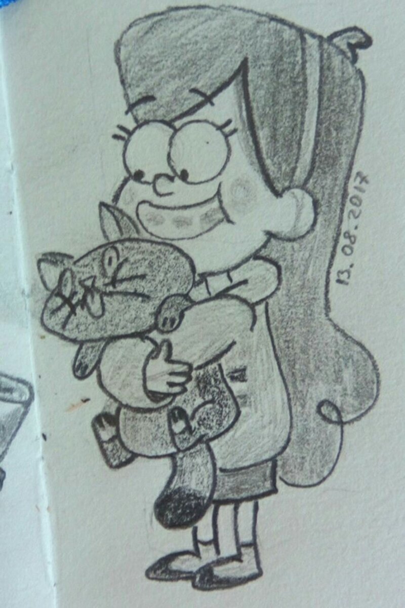 Mabel - pencil picture
