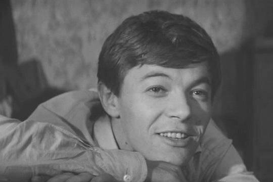 
В роли Александра Ивановича Алёшина. Фильм «Два билета на дневной сеанс», 1966 год
