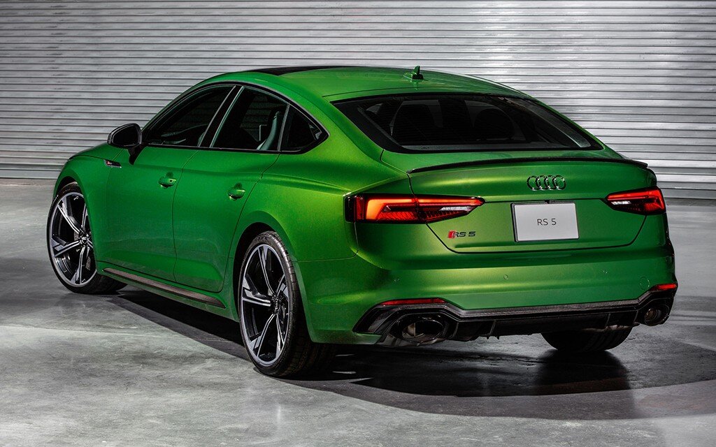 Audi rs5 изумруд