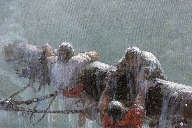 Иван Айвазовский. «Волна». Деталь. 1899. Государственный Русский музей