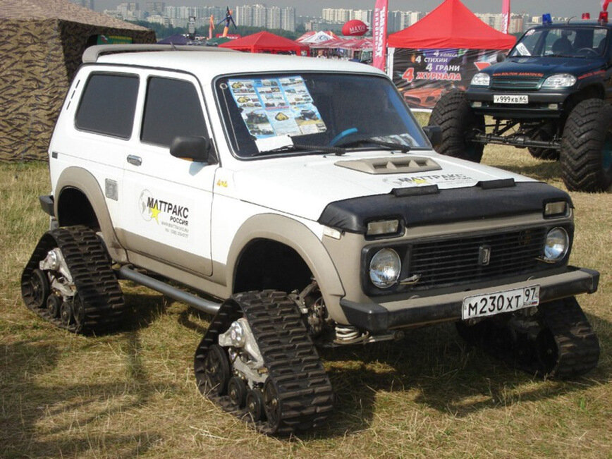 Тюнинг на Ваз 4x4 (LADA трехдверка) купить с доставкой по РФ