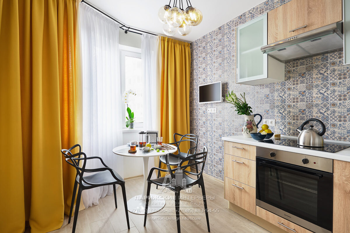 Дизайн кухни в парижском стиле