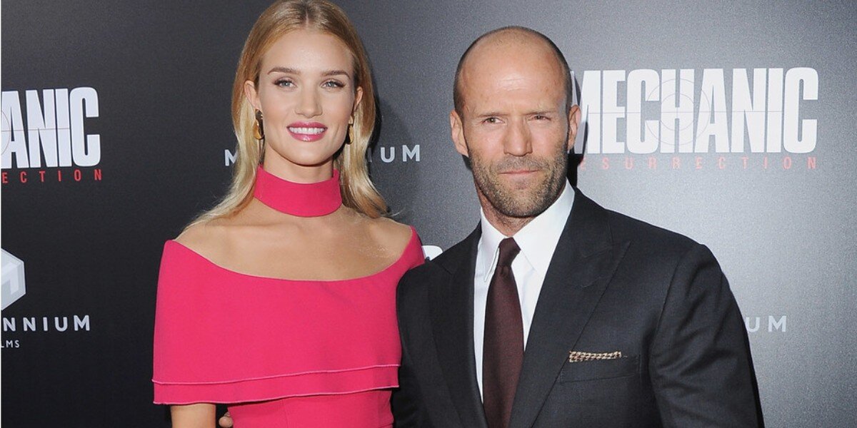 Рози Хантингтон-Уайтли и Джейсон Стейтем (фото из интернет)