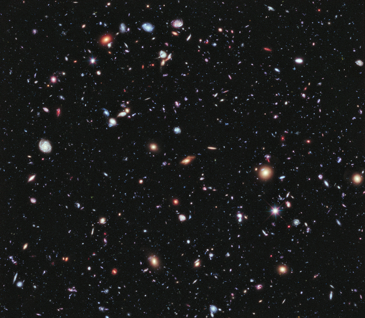 Фото: Hubble Extreme Deep Field