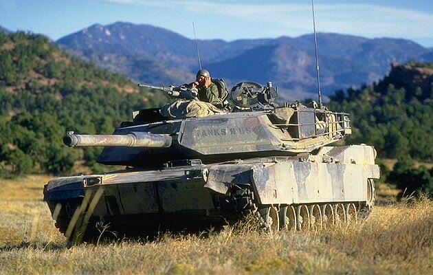 M1 Abrams с пушкой M68