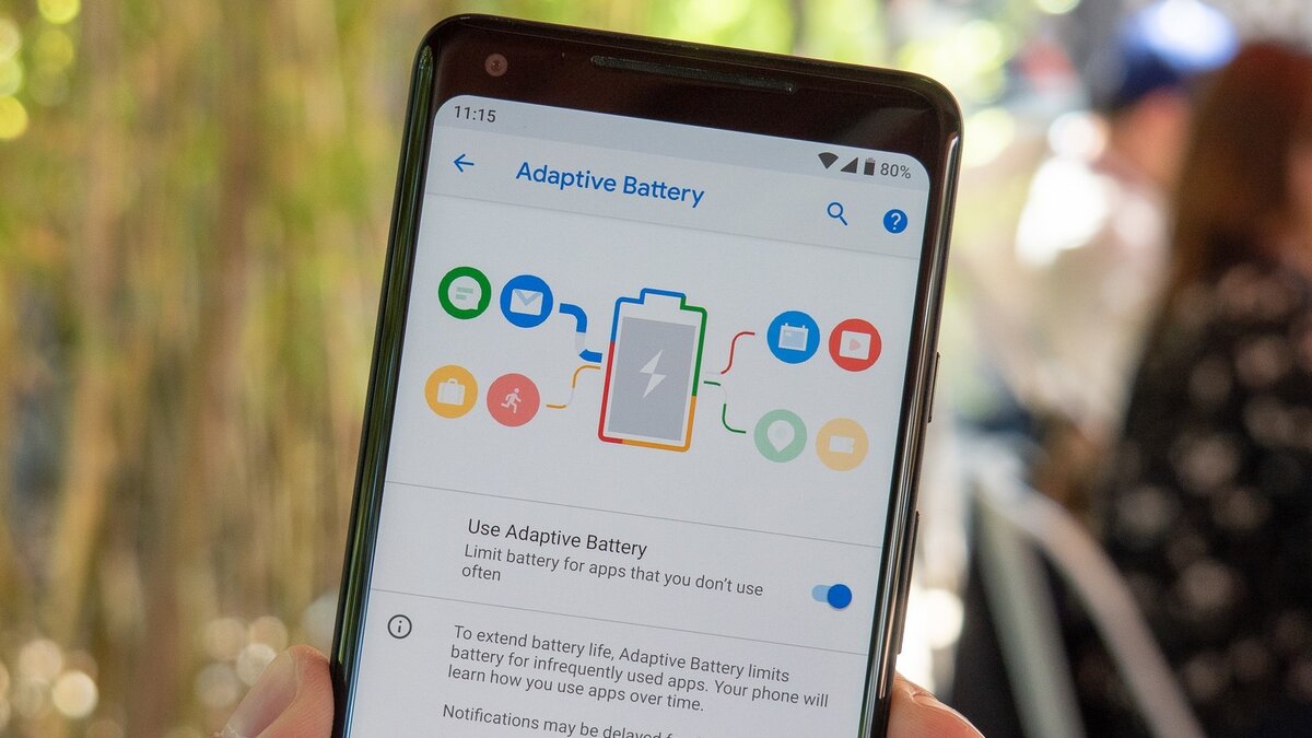 Приложение увеличивающее фото. Adaptive Battery. Android p Beta. Андроид 9. Adaptive Battery one Plus.