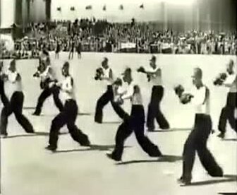 Занятия в Центральном институте гошу, Нанкин, 30-е годы ХХ века